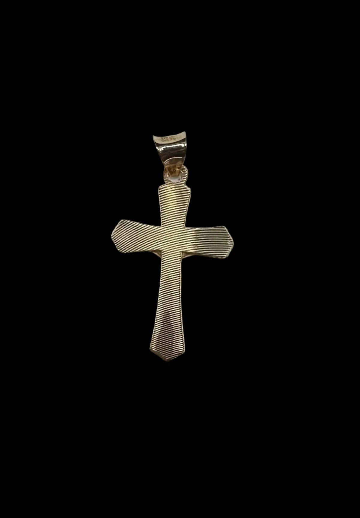 14K Gold Crucifix Pendant