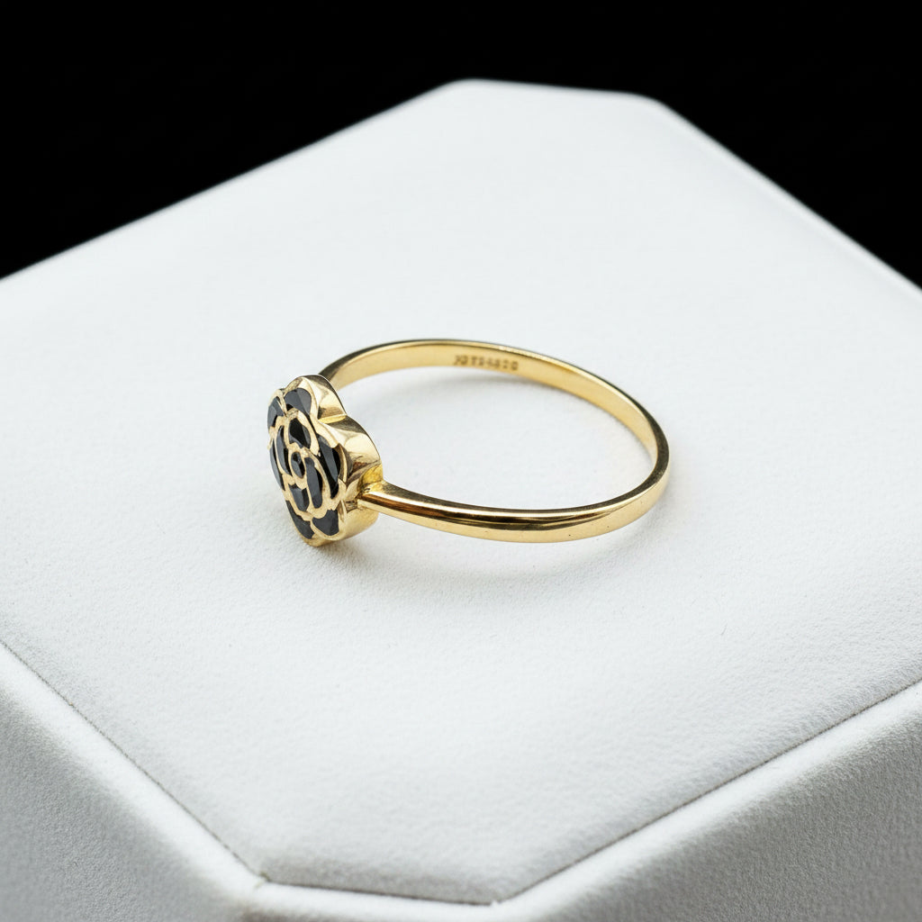 Flowered ring