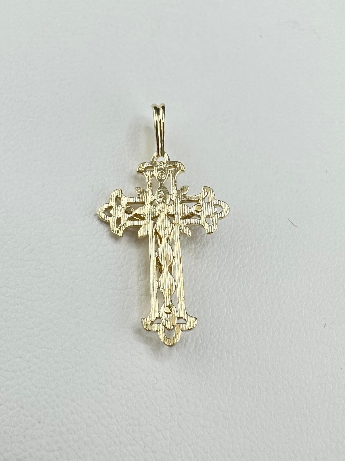 14kt Gold Jesus Crucifix Pendant