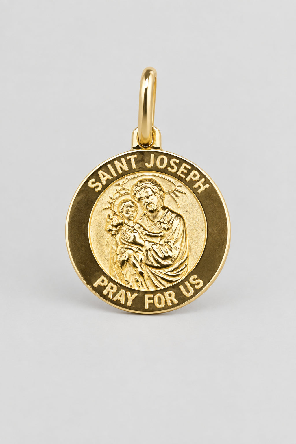 14kt Gold San Benito Medal