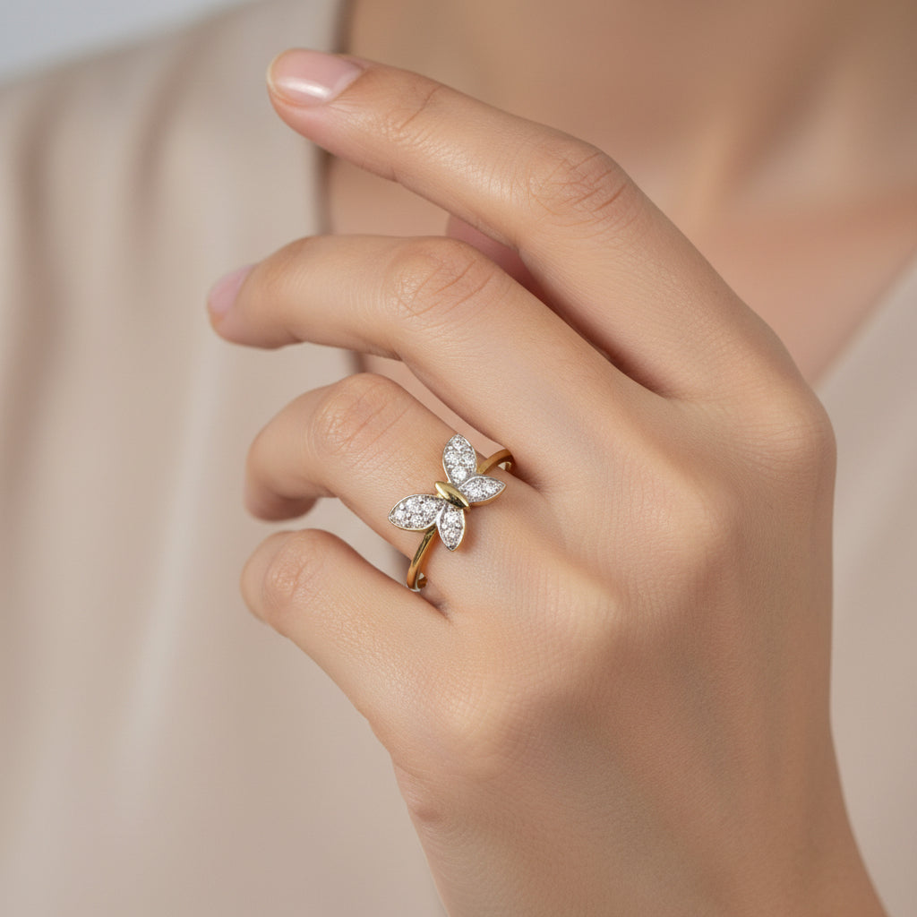 Butterfly ring