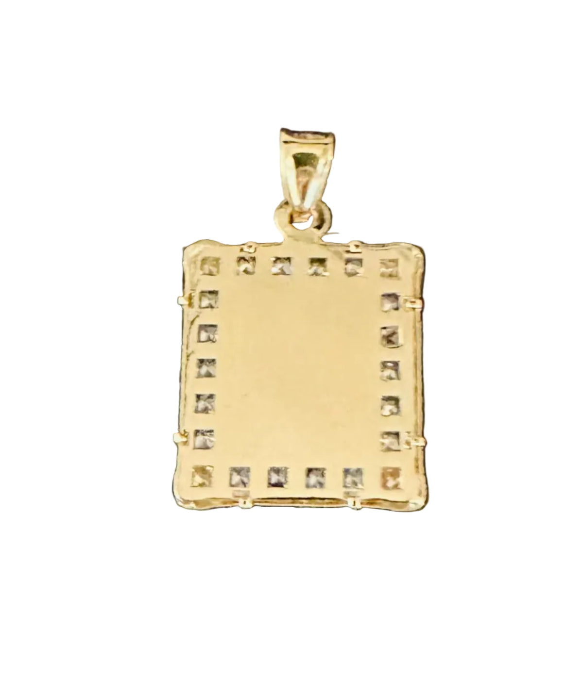 14K Two-Tone Gold Virgin of Guadalupe Medal