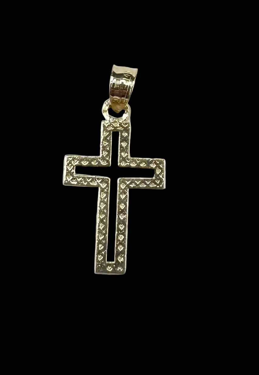 14K Gold Cross Pendant