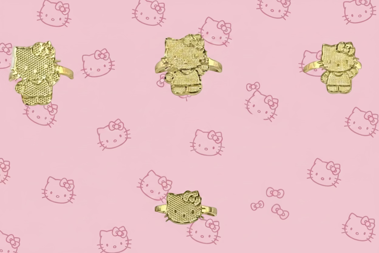 Happy little kitty for ladies