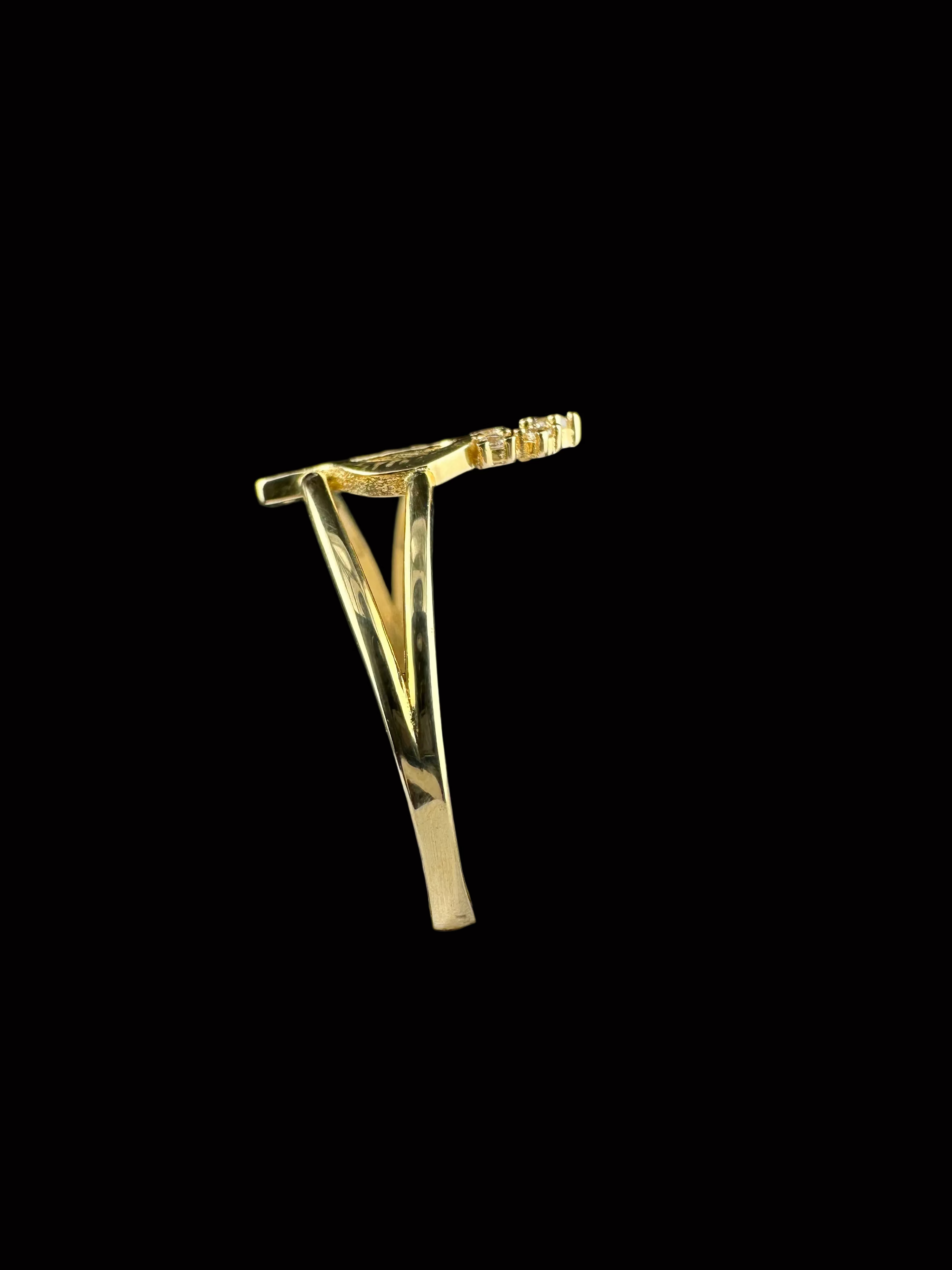 Ladies Initial Ring
