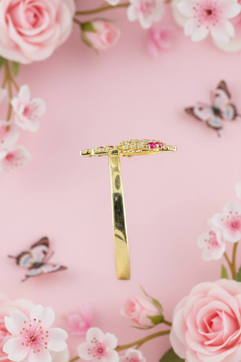 Ring Ladies Hello Kitty C.Z