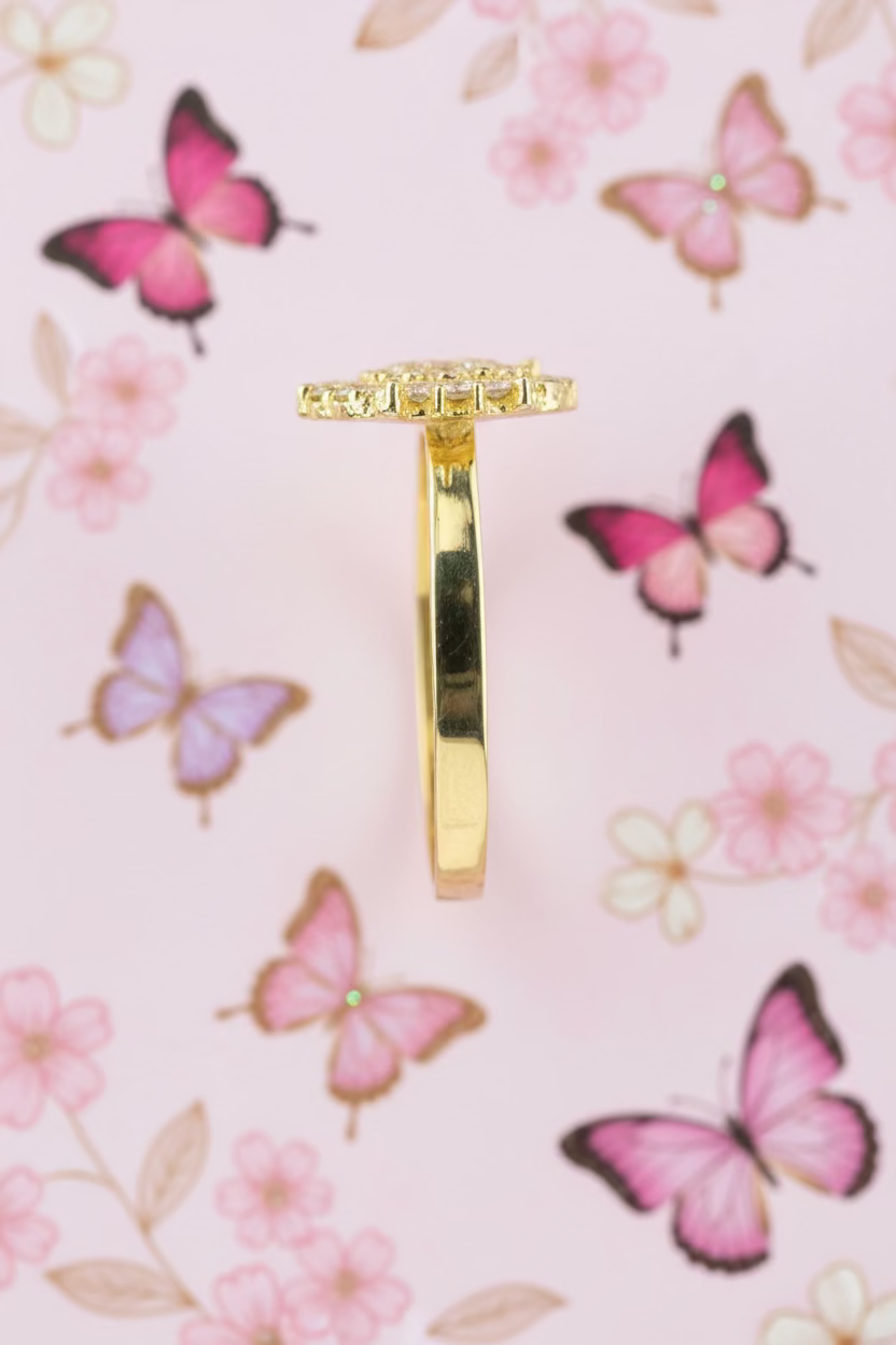 Ring Ladies Hello Kitty Gold