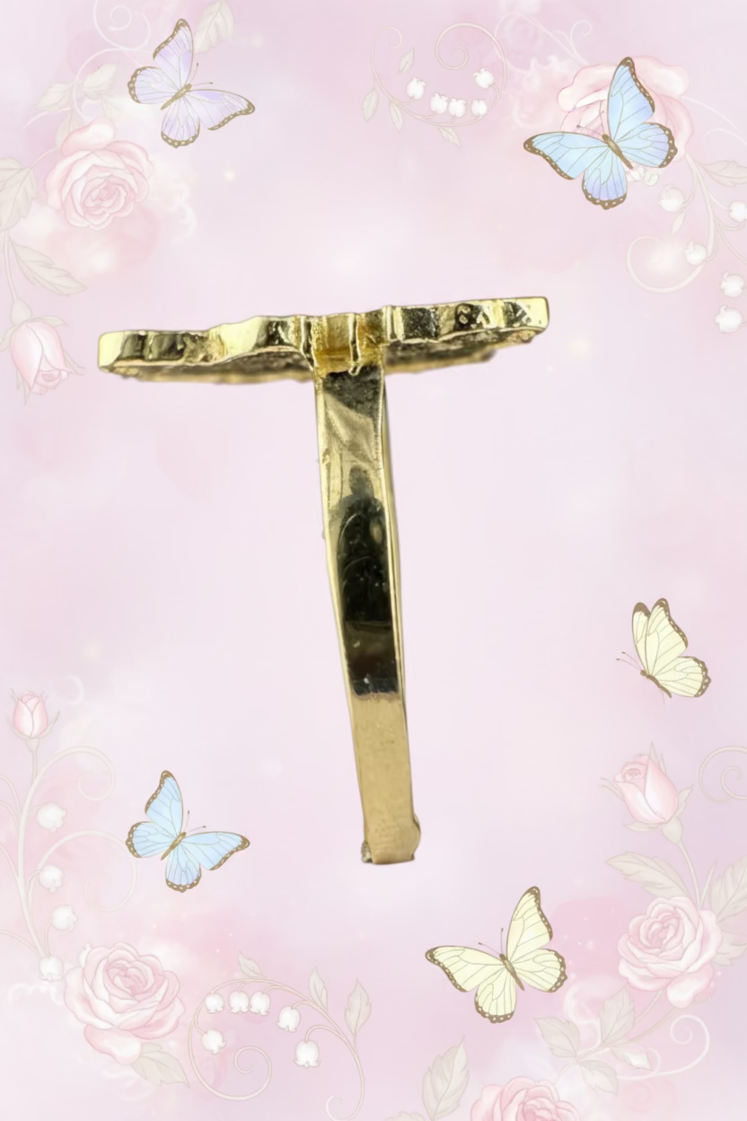 Ring Ladies Hello Kitty Gold