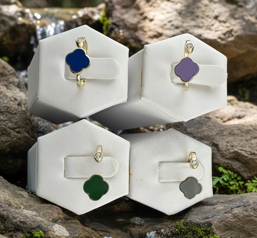 Adjustable Flowered Ring