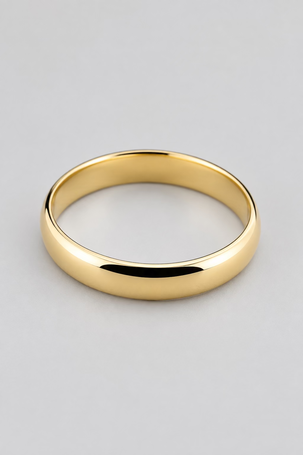 14KT Gold Plain Wedding Band