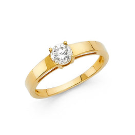 14KY CZ Engagement Ring- VS-1188